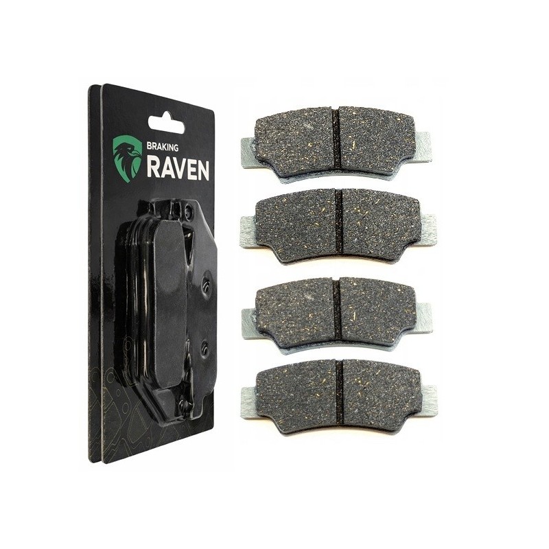 2 Kit plaquettes frein Cf-moto Z-Force 1000 Z EX Ar Ga et Ar Dr Nc - EBC FA747 - Raven 101-390
