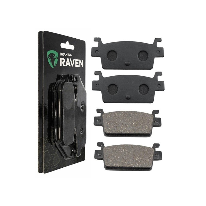 2 Kit plaquettes frein Kawasaki Teryx KRX 1000  Ar Ga et Ar Dr 34211242604 - EBC FA724 - Raven 101-411