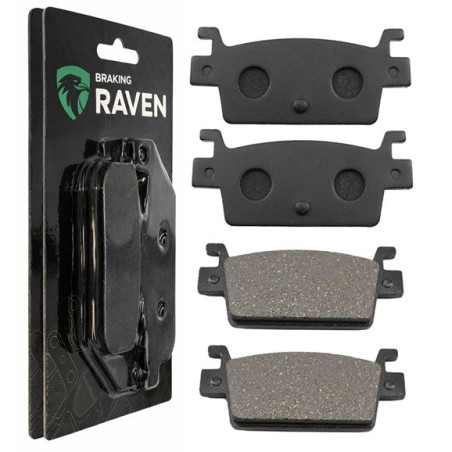 2 Kit plaquettes frein Kawasaki Teryx KRX 1000  Ar Ga et Ar Dr 34211242604 - EBC FA724 - Raven 101-411