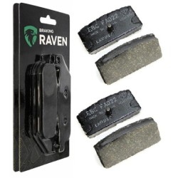 2 Kit plaquettes frein Bmw R 75  Av Ga et Av Dr 34112301355 - EBC FA707 - Raven 101-504