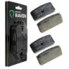 2 Kit plaquettes frein Bmw R 100  Av Ga et Av Dr 34112301355 - EBC FA707 - Raven 101-504