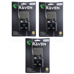 3 Kit plaquettes frein Moto-guzzi Florida 650  Av G, Av D et Ar Nc - EBC FA47 - Raven 102-038