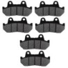 3 Kit plaquettes frein Honda CX 650  Av G, Av D et Ar 45105-KL8-712 - EBC FA69/2 - Raven 102-049