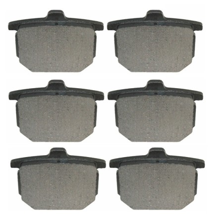 3 Kit plaquettes frein Honda CB 900 Super Sport  Av G, Av D et Ar 45105-371-000 - EBC FA31 - Raven 102-078