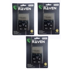 3 Kit plaquettes frein Moto-guzzi GT 1000 1st et 2nd Av G, Av D et Ar Nc - EBC FA18 - Raven 102-081