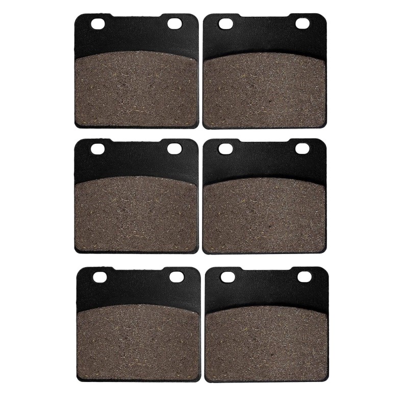 3 Kit plaquettes frein Suzuki GS 1150  Av G, Av D et Ar 59130-27A00 - EBC FA103 - Raven 102-085