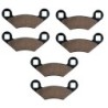 3 Kit plaquettes frein Polaris ATP 500  Av G, Av D et Ar 2203792 - EBC FA159 - Raven 102-162