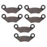 3 Kit plaquettes frein Polaris Sportsman 1000  Av G, Av D et Ar 2205606 - EBC FA475 - Raven 102-300