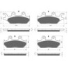 2 Kit plaquettes frein Can-am Maverick 1000 Max Av Ga et Av Dr Nc, 00705601149 - EBC FA172 et FA642 - Raven 103-003