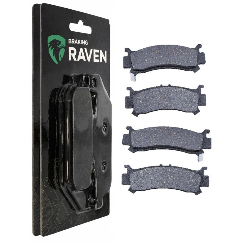 2 Kit plaquettes frein Honda SXS 1000 Talon S2R Av Ga et Av Dr 06452-HL4-A01 , 06451-HL4-A01 - EBC FA702 et FA701 - Raven 103-01