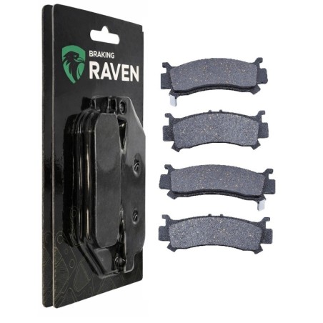 2 Kit plaquettes frein Honda SXS 1000 Talon S2R Av Ga et Av Dr 06452-HL4-A01 , 06451-HL4-A01 - EBC FA702 et FA701 - Raven 103-01