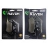 2 Kit plaquettes frein Bmw C1 200  Avant et Arrière 023-106 - EBC FA702 et FA701 - Raven 103-015