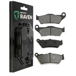 2 Kit plaquettes frein Bmw HP2 1200 Enduro  Avant et Arrière 292-106 - EBC FA702 et FA701 - Raven 103-018