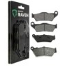 2 Kit plaquettes frein Bmw HP2 1200 Enduro  Avant et Arrière 292-106 - EBC FA702 et FA701 - Raven 103-018