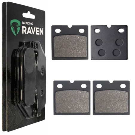 2 Kit plaquettes frein Bmw K 75 RT  Avant et Arrière 081-072 - EBC FA702 et FA701 - Raven 103-019
