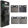 2 Kit plaquettes frein Bmw K 75 RT  Avant et Arrière 081-072 - EBC FA702 et FA701 - Raven 103-019