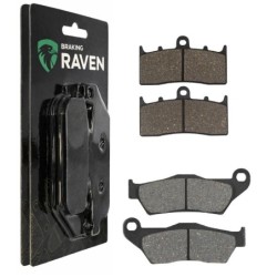 2 Kit plaquettes frein Bmw R 1200 C  Avant et Arrière 292-194 - EBC FA702 et FA701 - Raven 103-021