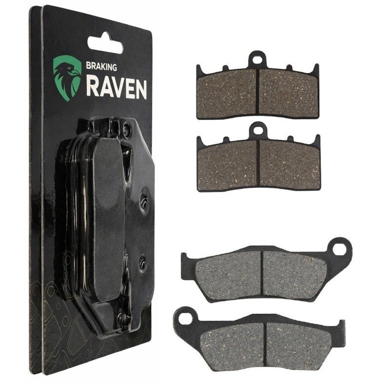 2 Kit plaquettes frein Bmw R 1200 C  Avant et Arrière 292-194 - EBC FA702 et FA701 - Raven 103-021