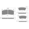2 Kit plaquettes frein Bmw R 1200 C  Avant et Arrière 292-194 - EBC FA702 et FA701 - Raven 103-021