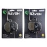 2 Kit plaquettes frein Kawasaki KMX 200  Av G, Av D et Ar 005-047 - EBC FA702 et FA701 - Raven 103-031