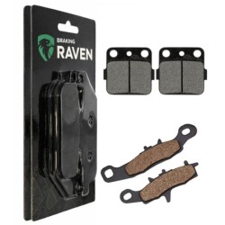 2 Kit plaquettes frein Suzuki RM 100  Avant et Arrière 108-007 - EBC FA258 et FA84 - Raven 103-038