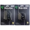 2 Kit plaquettes frein Kawasaki KLX 450R  Av G, Av D et Ar 187-041 - EBC FA702 et FA701 - Raven 103-049