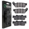 2 Kit plaquettes frein Kymco Downtown 300 i Avant et Arrière 302-022 - EBC FA702 et FA701 - Raven 103-050