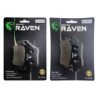 2 Kit plaquettes frein Ktm EGS 250  Avant et Arrière 023-031 - EBC FA702 et FA701 - Raven 103-055