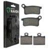 2 Kit plaquettes frein Husqvarna CR 65  Avant et Arrière 297-185 - EBC FA702 et FA701 - Raven 103-061