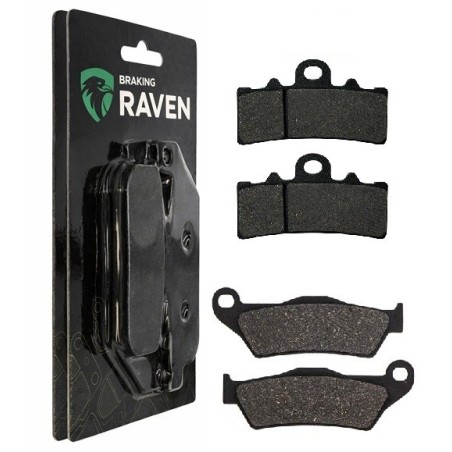 2 Kit plaquettes frein Ktm Duke 200  Avant et Arrière 305-031 - EBC FA702 et FA701 - Raven 103-062