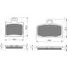 2 Kit plaquettes frein Ktm SX 85 17/14 19/16 pouce Avant et Arrière 307-297 - EBC FA702 et FA701 - Raven 103-065
