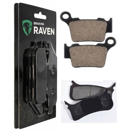 2 Kit plaquettes frein Ktm SMR 450  Avant et Arrière 212-191 - EBC FA702 et FA701 - Raven 103-066