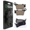 2 Kit plaquettes frein Ktm SMR 450  Avant et Arrière 212-191 - EBC FA702 et FA701 - Raven 103-066