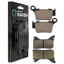 2 Kit plaquettes frein Ktm SMR 450  Avant et Arrière 231-191 - EBC FA702 et FA701 - Raven 103-067