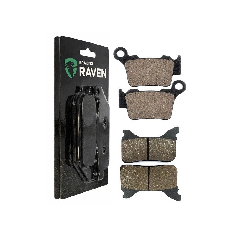 2 Kit plaquettes frein Ktm SMR 450  Avant et Arrière 231-191 - EBC FA702 et FA701 - Raven 103-067