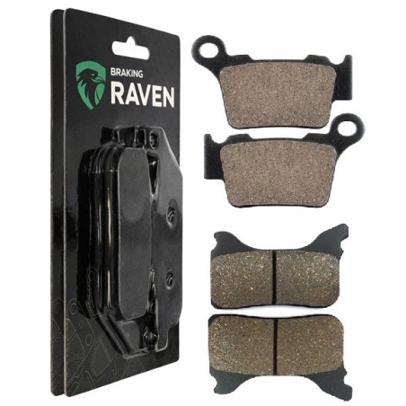 2 Kit plaquettes frein Ktm SMR 450  Avant et Arrière 231-191 - EBC FA702 et FA701 - Raven 103-067