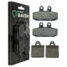 2 Kit plaquettes frein Cagiva Blues 50  Avant et Arrière 010-096 - EBC FA702 et FA701 - Raven 103-068