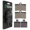 2 Kit plaquettes frein Cagiva Planet 125  Avant et Arrière 038-064 - EBC FA702 et FA701 - Raven 103-075