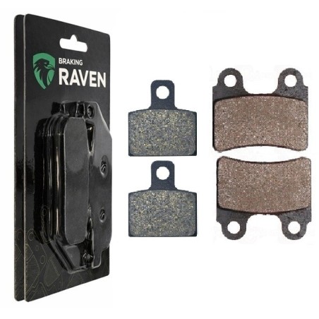 2 Kit plaquettes frein Gas-Gas TXT 300  Avant et Arrière 168-173 - EBC FA702 et FA701 - Raven 103-082