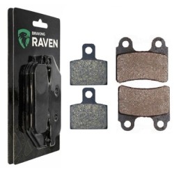 2 Kit plaquettes frein Sherco 2.5 250  Avant et Arrière 168-173 - EBC FA303 et FA351 - Raven 103-082