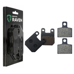 2 Kit plaquettes frein Gas-Gas MX 65  Avant et Arrière 121-173 - EBC FA702 et FA701 - Raven 103-085