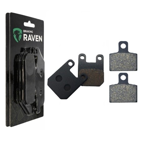 2 Kit plaquettes frein Gas-Gas MX 65  Avant et Arrière 121-173 - EBC FA702 et FA701 - Raven 103-085