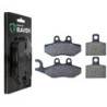 2 Kit plaquettes frein Gas-Gas Pampera 280  Avant et Arrière 122-143 - EBC FA702 et FA701 - Raven 103-086