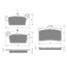 2 Kit plaquettes frein Gas-Gas SM 515  Avant et Arrière 003-064 - EBC FA702 et FA701 - Raven 103-088
