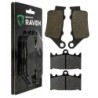 2 Kit plaquettes frein Husaberg FS 400 E,C Avant et Arrière 023-032 - EBC FA702 et FA701 - Raven 103-091