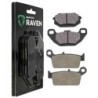 2 Kit plaquettes frein Kymco Agility 125 City city+ Avant et Arrière 005-183 - EBC FA702 et FA701 - Raven 103-094