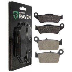 2 Kit plaquettes frein Kymco Sniper 50  Avant et Arrière 071-131 - EBC FA702 et FA701 - Raven 103-098