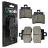 2 Kit plaquettes frein Kymco Grand Dink 250  Avant et Arrière 140-192 - EBC FA702 et FA701 - Raven 103-101