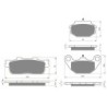 2 Kit plaquettes frein Kymco People 200 S i DD Gti Avant et Arrière 183-355 - EBC FA702 et FA701 - Raven 103-103