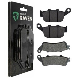 2 Kit plaquettes frein Peugeot SV 250  Avant et Arrière 020-135 - EBC FA702 et FA701 - Raven 103-108